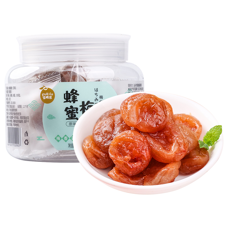 富崎乐蜂蜜梅肉（原味）110g/罐 2罐装 110g*2罐